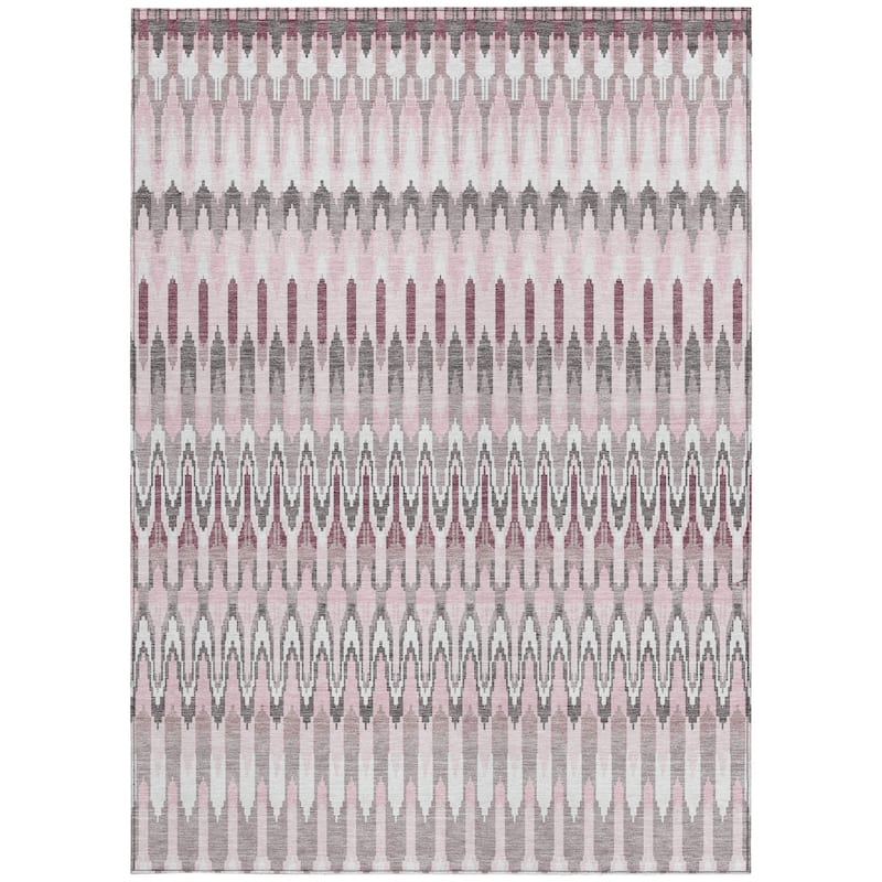HomeRoots Southwestern Transitional Rectangle Outdoor Rug