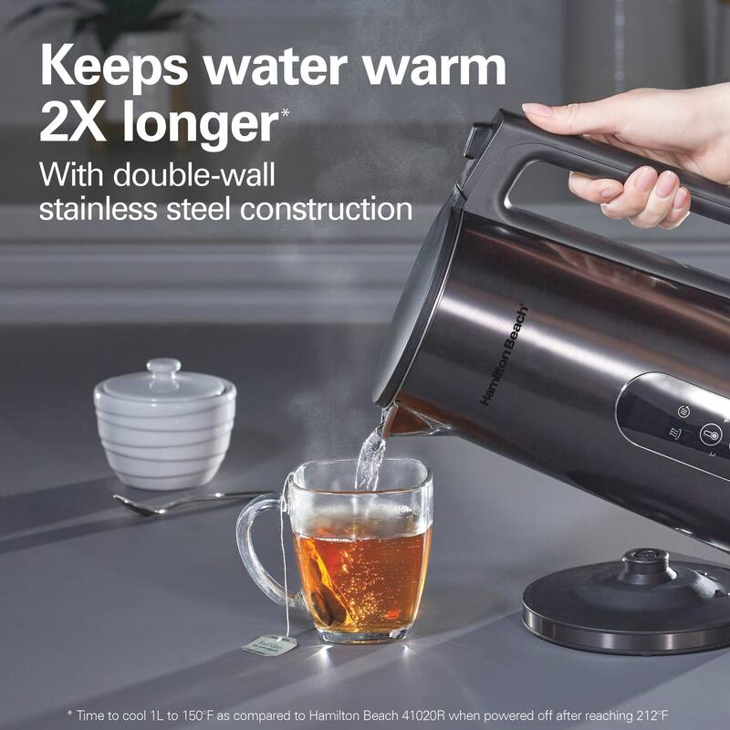 Hamilton Beach Digital Temperature-Control Double-Wall Kettle