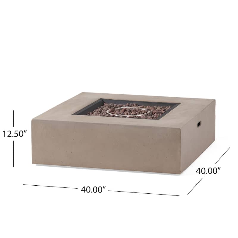 Brava Outdoor 7-piece Fire Pit Sectional Set by Christopher Knight Home