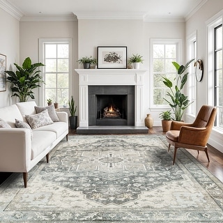 Bohemian Faux Cashmere Rug