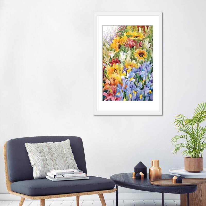 iCanvas "Flower Power" by Annelein Beukenkamp