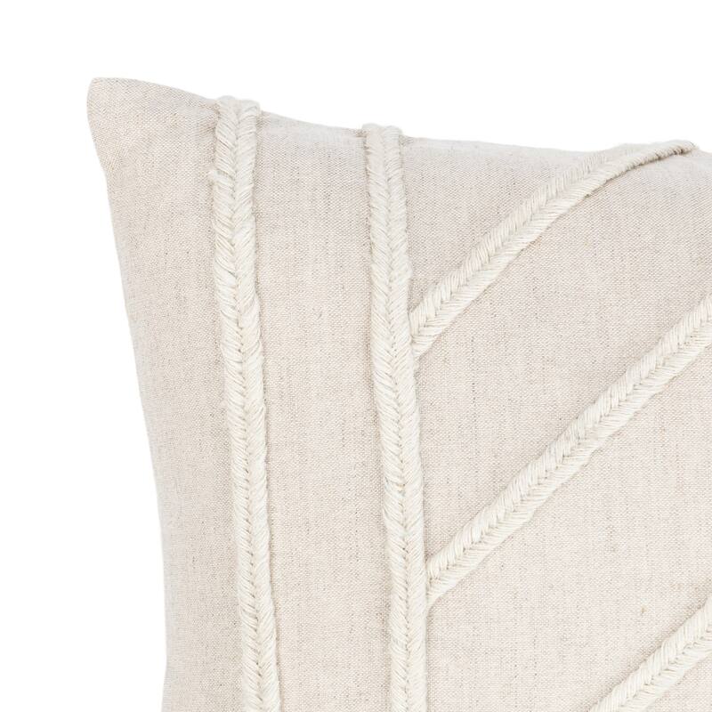 Villa by Classic Home Langdon Linen Blend Throw Pillow