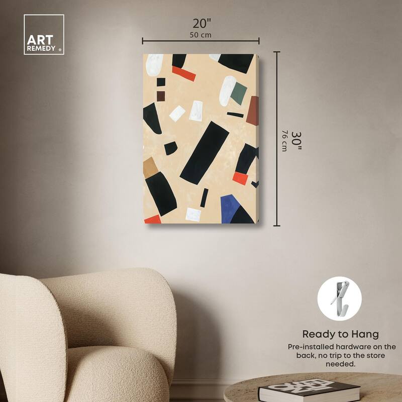 Mindscape Mosaic I Canvas by Art Remedy, Gallery Wrapped