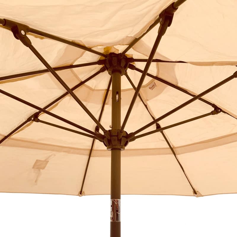 Tropishade 7.5' Market Umbrella with Sunbrella 5498 Vellum