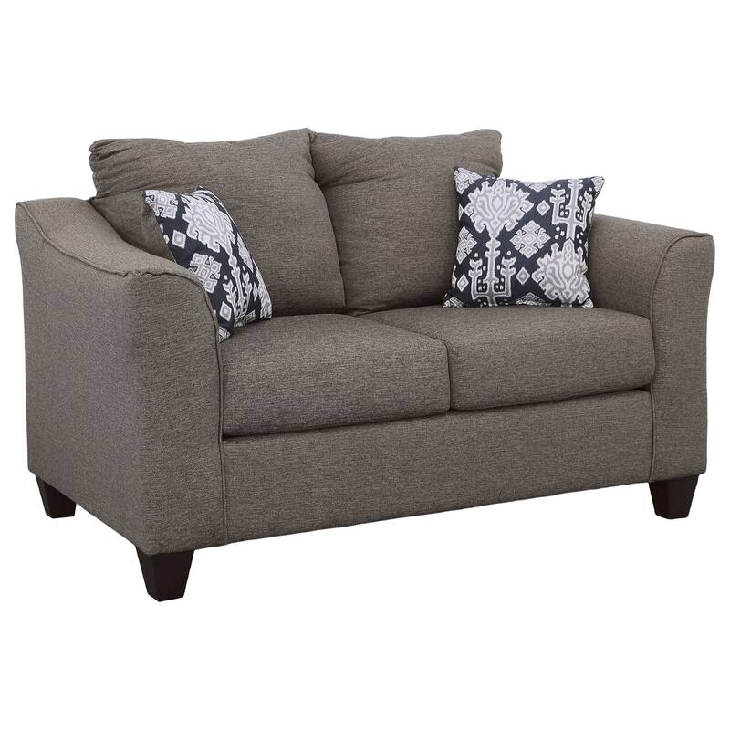 Salizar Upholstered Flared Arm Sofa Set