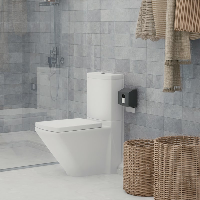 Merola Tile Myst Gunsmoke 4" x 8" Ceramic Wall Tile