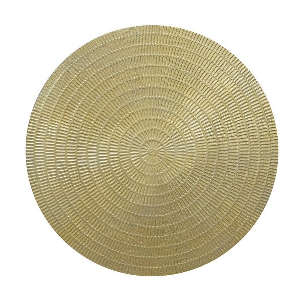 14” Raw Gold Cleopatra Small Wall Art Decoration - N/A