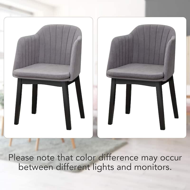 Gymax 4PCS Modern Dining Chairs Upholstered Velvet Accent Chairs w/