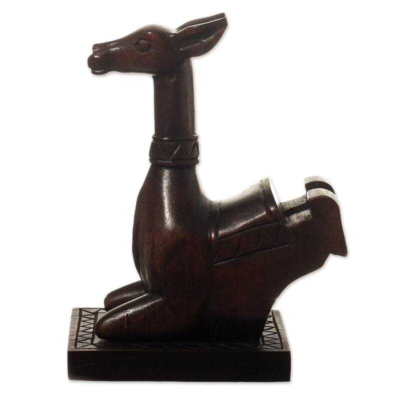 Novica Handmade Andes Vicuña Wood Phone Holder Bed Bath & Beyond