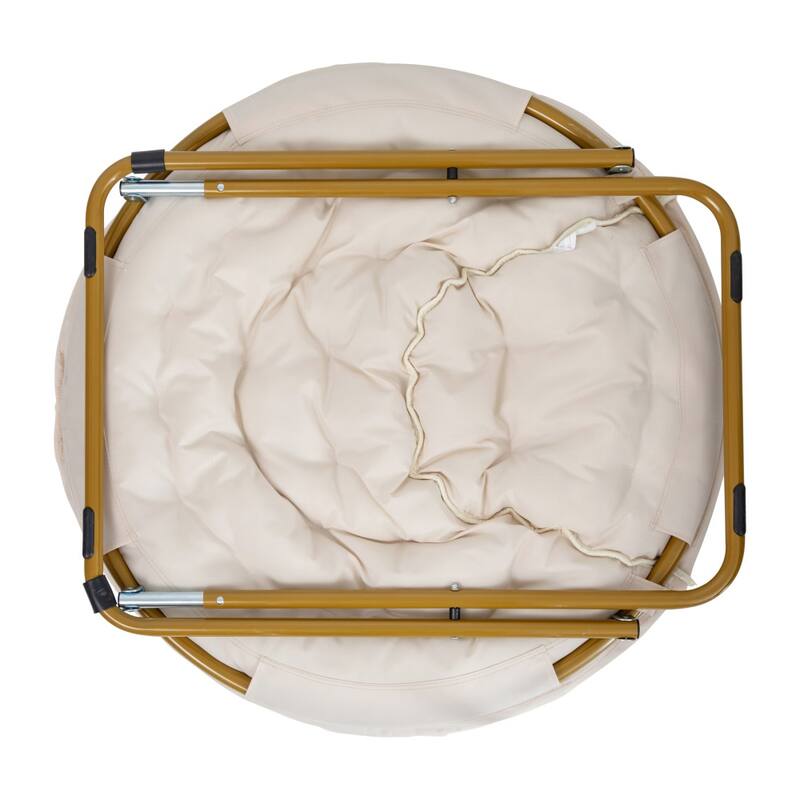 Folding XL Saucer Chair for Dorm or Bedroom
