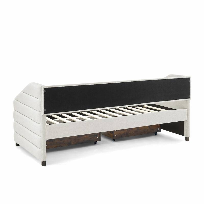 Tufted Daybed with Drawers