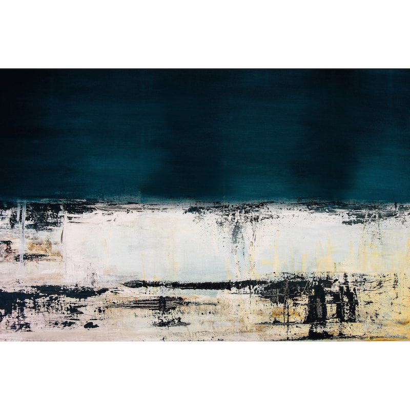 Dark and Stormy Print on Wrapped Canvas