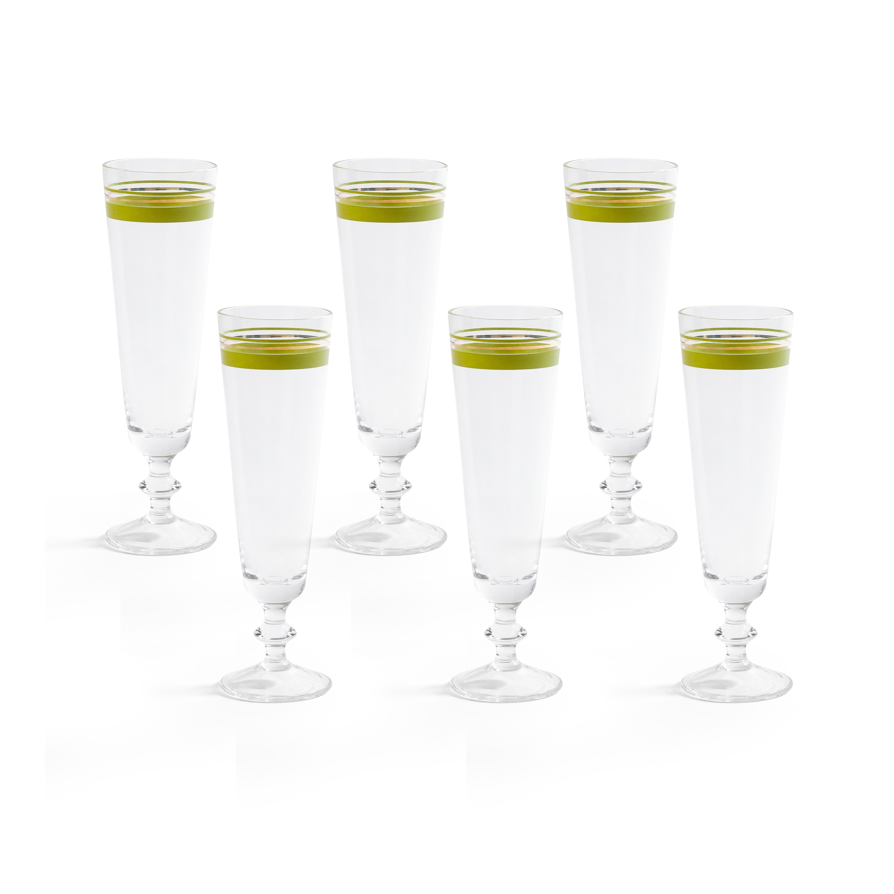 Alfresco Prosecco & Champagne Flutes, Set of 6