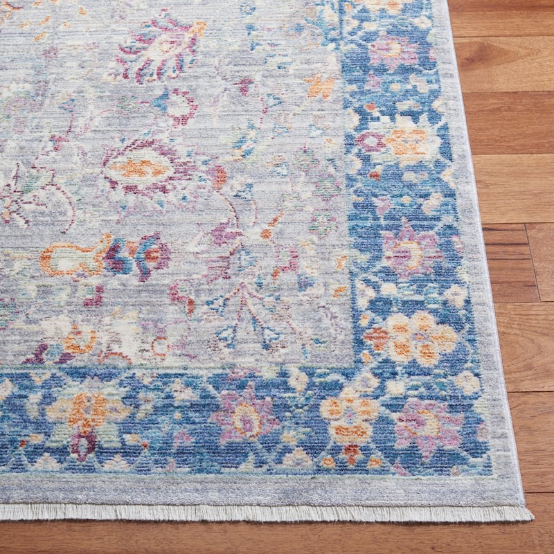 SAFAVIEH Illusion Kari Vintage Boho Oriental Viscose Rug with