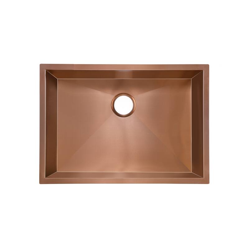 Tourner 27 x 19 Stainless Steel, Single Basin, Undermount Kitchen Sink