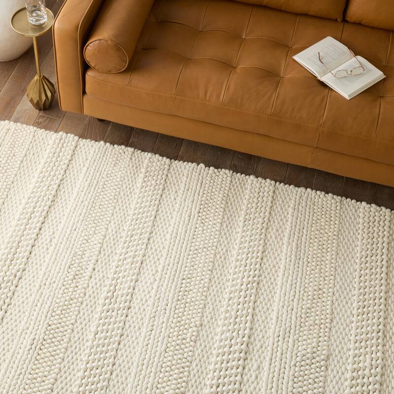 Nordahl Handmade Solid Area Rug