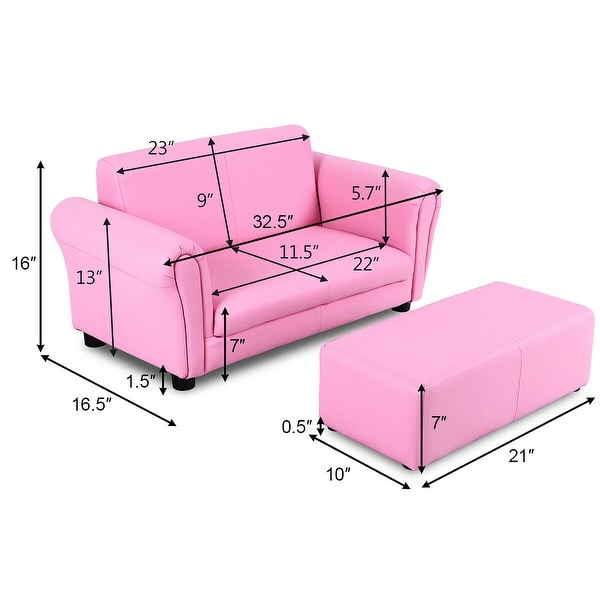 Pink new arrivals couch kids