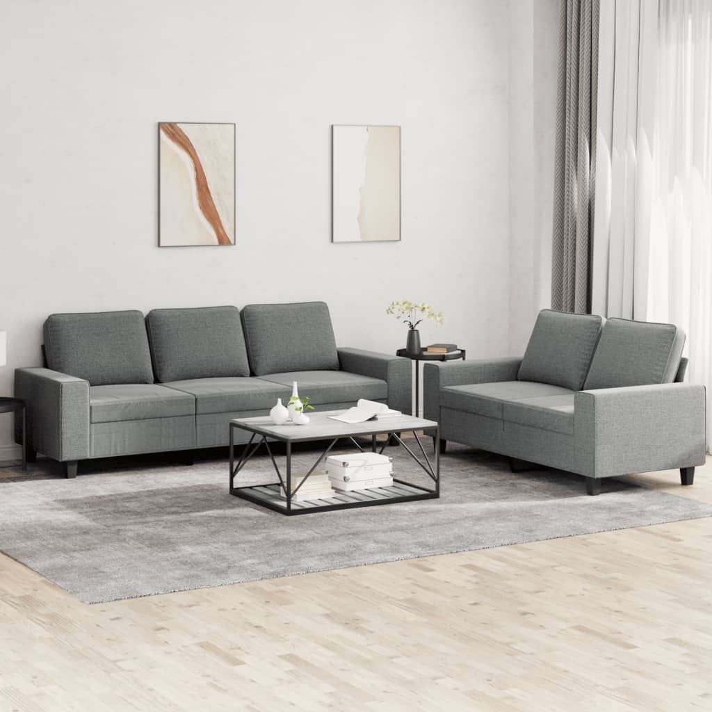 Black and grey 2 seater sofa shop