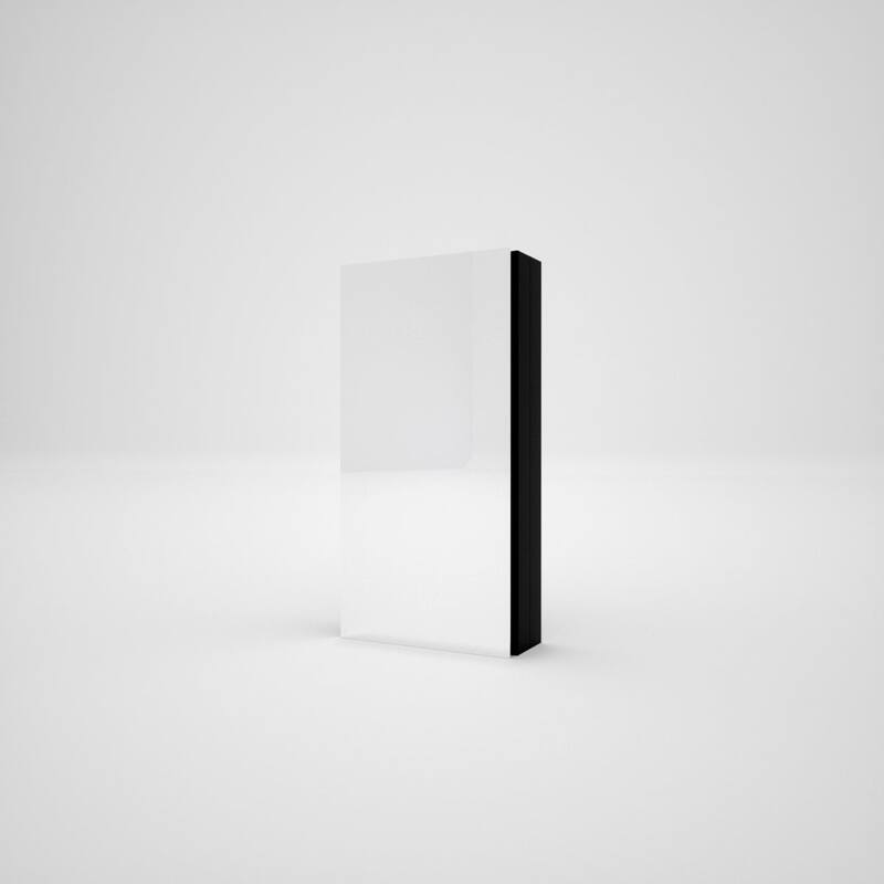 12" x 24" Rectangular Aluminum Surface Mount Medicine Cabinet with Mirror and Shelves