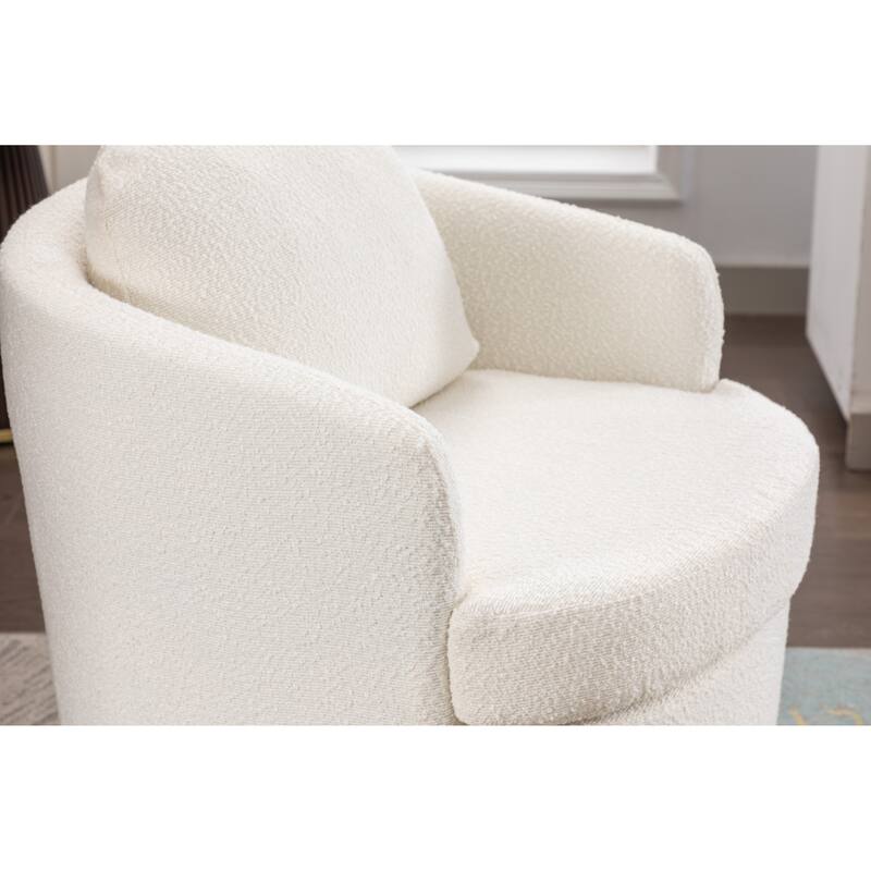 Fabric Swivel Accent Chair