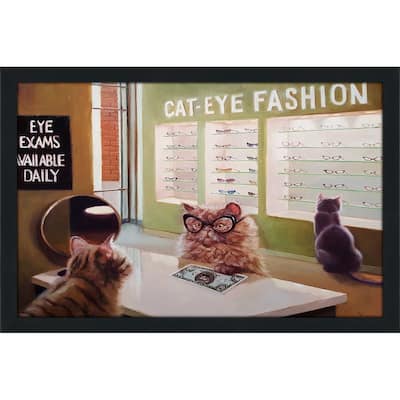 "Feline Optical" by Lucia Heffernan Print on Acrylic