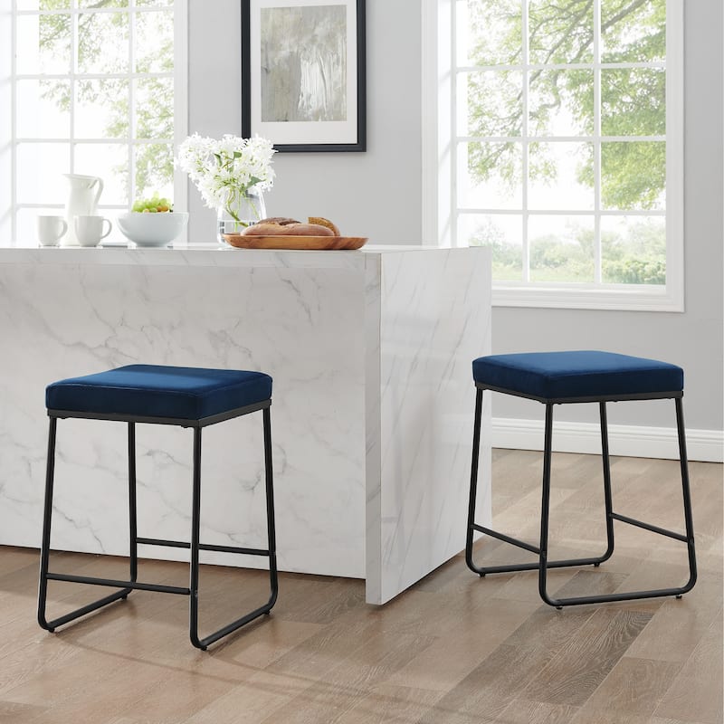 Beckett 2Pc Counter Stool Set - 16 "W x 18.5 "D x 24 "H