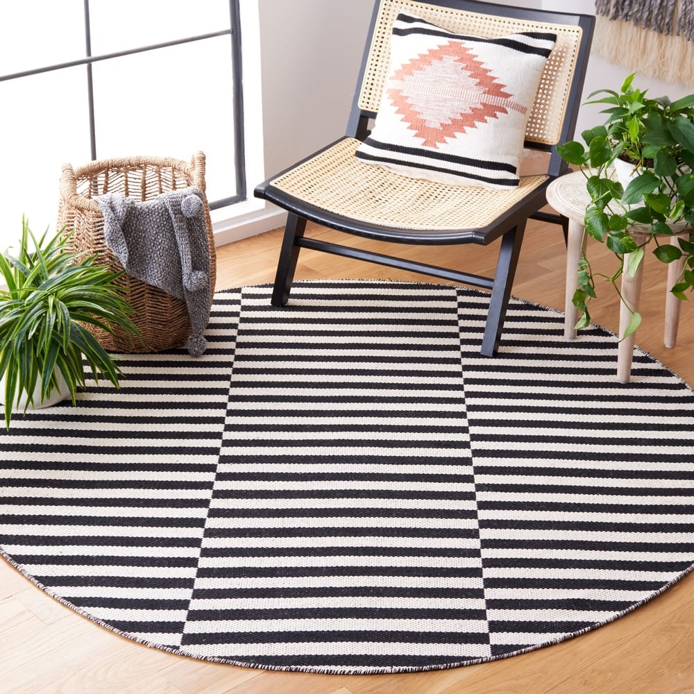 SAFAVIEH Handmade Flatweave Montauk Helena Casual Cotton Rug