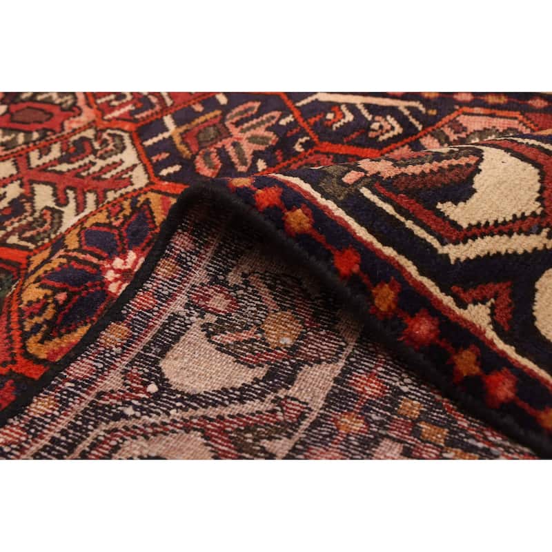 ECARPETGALLERY Hand-knotted Andelz Red Wool Rug - 3'5 x 6'10