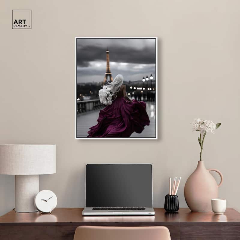 City of Love Canvas by Art Remedy