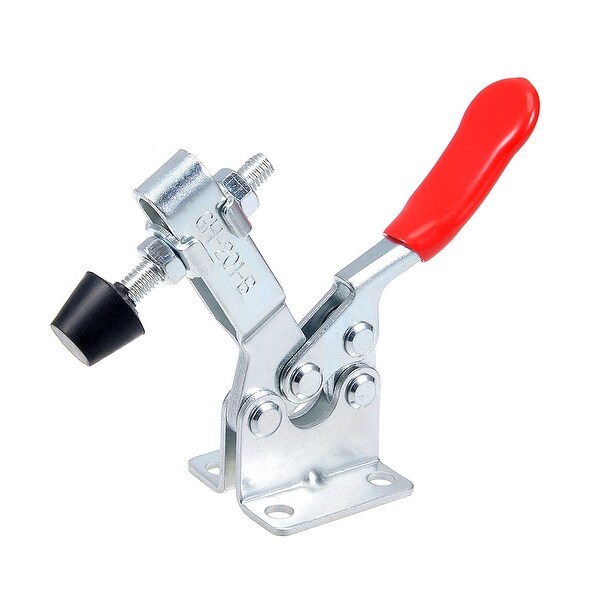 Toggle Clamp GH-201-B Horizontal Clamp Quick Release Tool 90Kg 198lbs 5pcs - GH-201-B, 5pcs