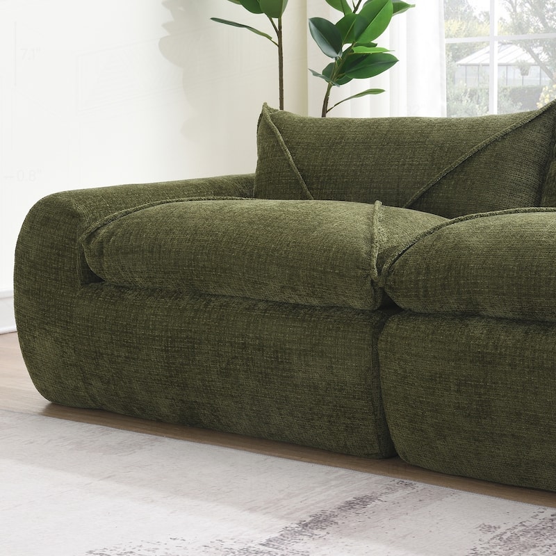 Comfortable Compressed Sofa with Versatile Design and Premium Materials
