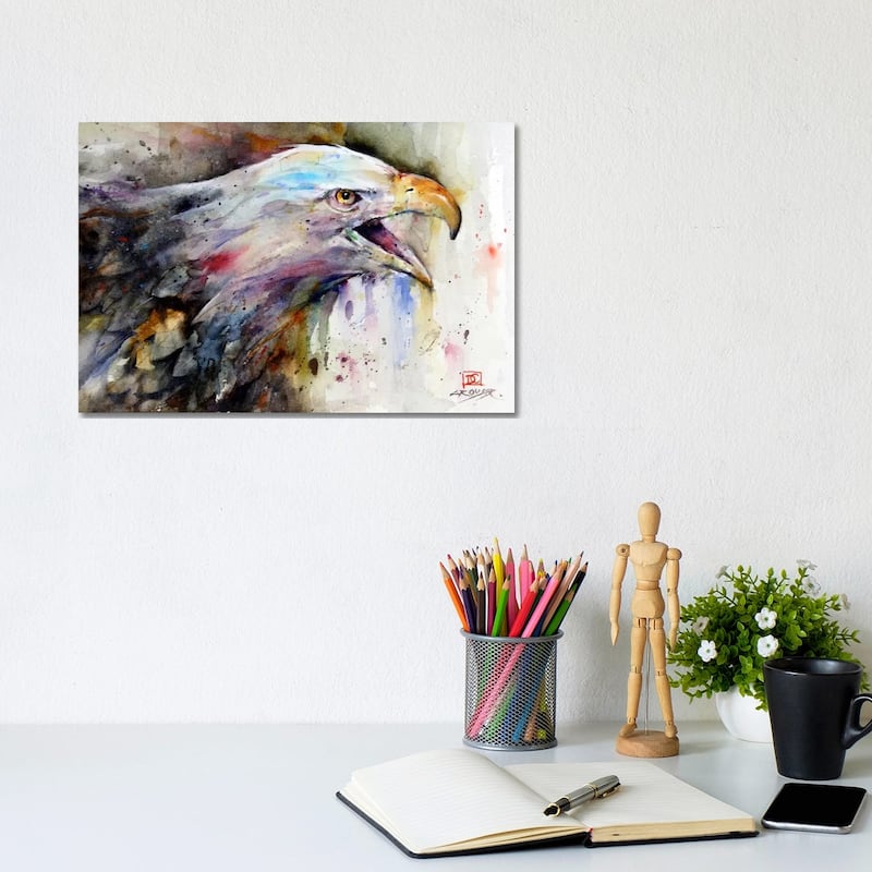 iCanvas "Eagle" by Dean Crouser Canvas Print - 8x12x0.75