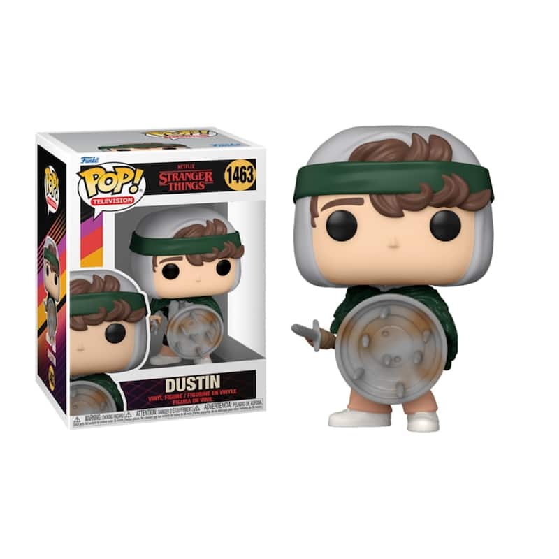 Funko Pop! Stranger Things Netflix Dustin with Shield #1463