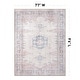 preview thumbnail 14 of 79, World Rug Gallery Vintage Bohemian Machine Washable Non Slip Area Rug
