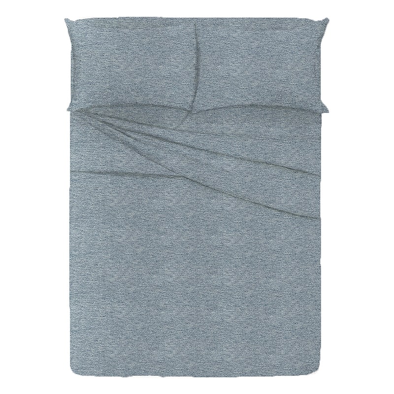 Soft Tees Luxury Jersey Knit Bed Sheet Set
