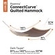 preview thumbnail 2 of 16, Classic Accessories Ravenna ConnectCurve Quilted Double Hammock, 81"L x 55"W