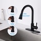 preview thumbnail 15 of 15, Proox Commercial Single Handle Pull Down Sprayer Kitchen Sink Faucet