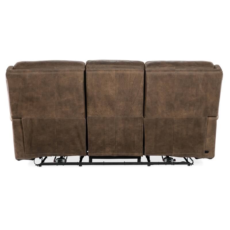 Hooker Furniture SS762-PHZ3 Wheeler 83" Wide Leather Sofa with Powered
