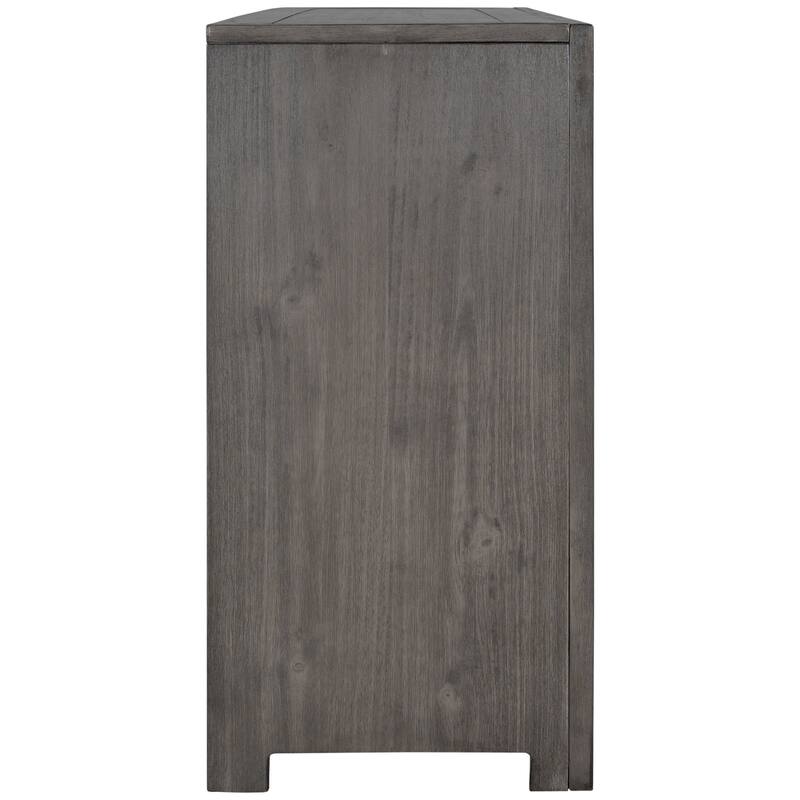 40'' Console Table Sofa Table for Living Room with 2 Shelves