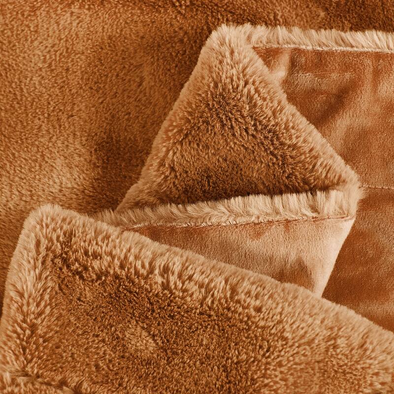 Home Soft Things FoxFauxFur Throw 50"x60"/60"x80"