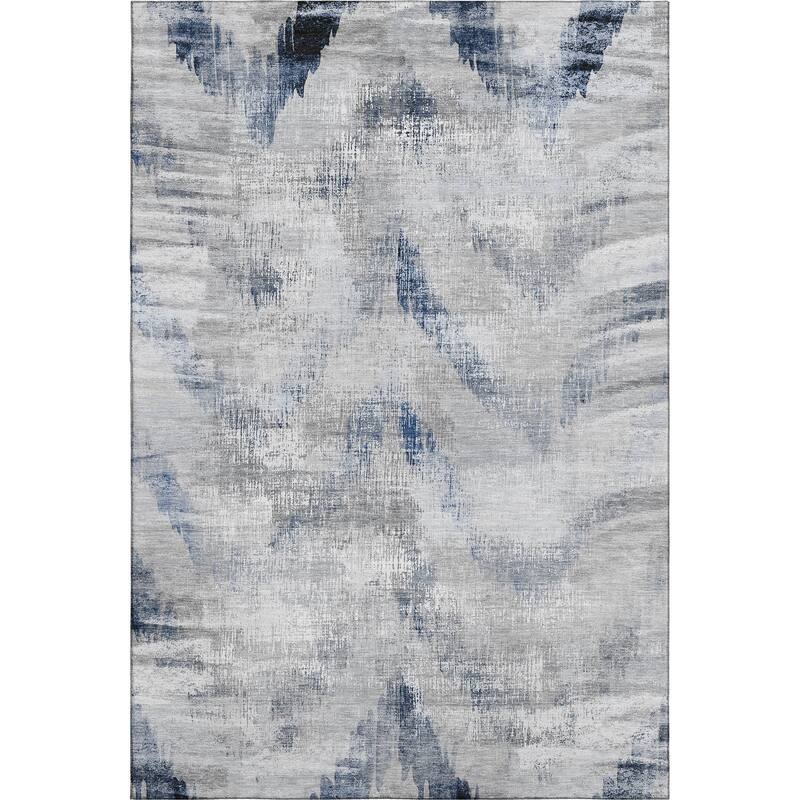 Premium Washable Super Soft Modern Brushstrokes V Mayfield Rug