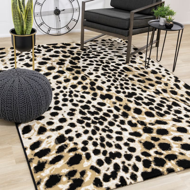 Claremont Collection - Cheetah Print Rug