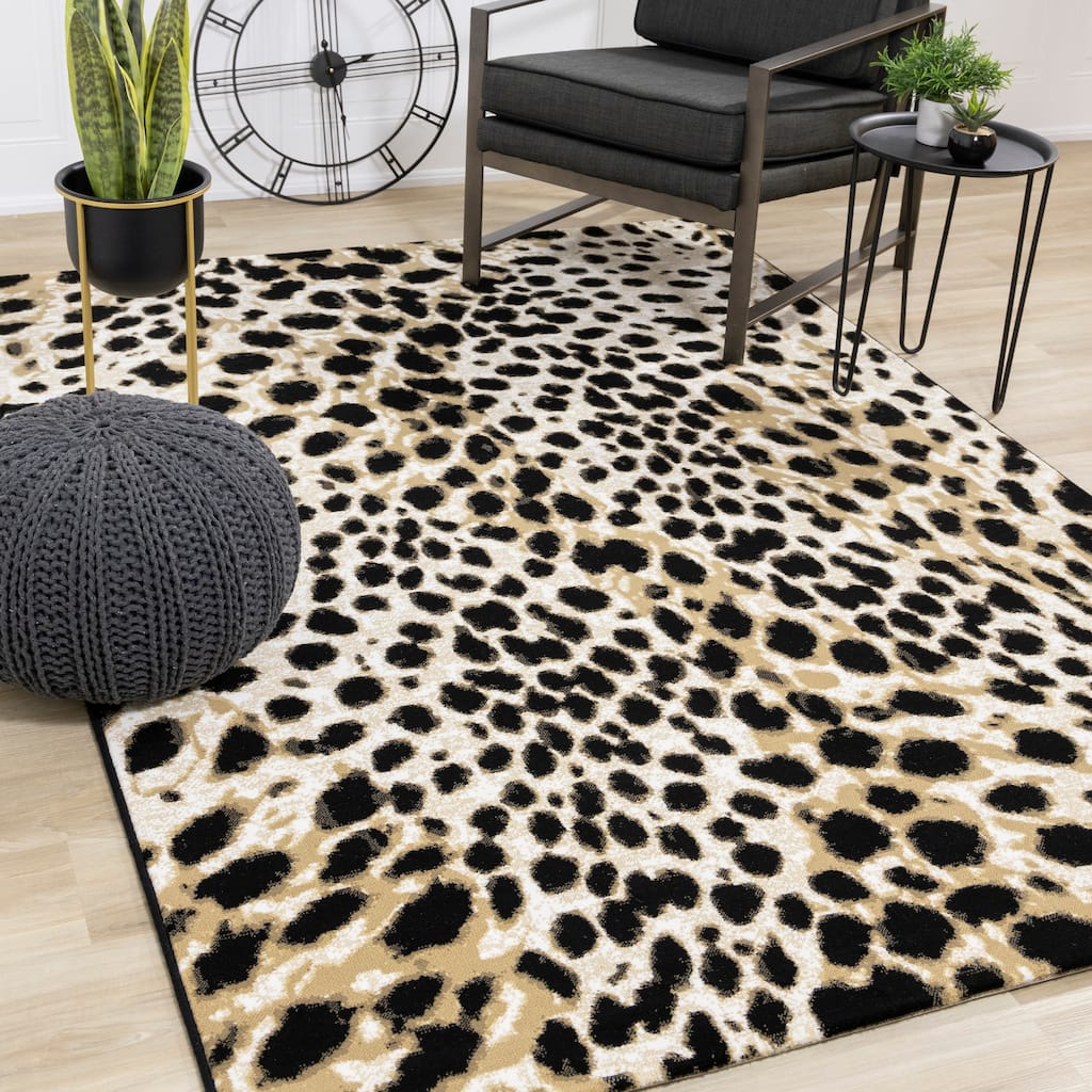 Claremont Collection - Cheetah Print Rug