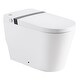 preview thumbnail 1 of 11, Elongated Smart Bidet with Heat Seat and Air Drying Function White
