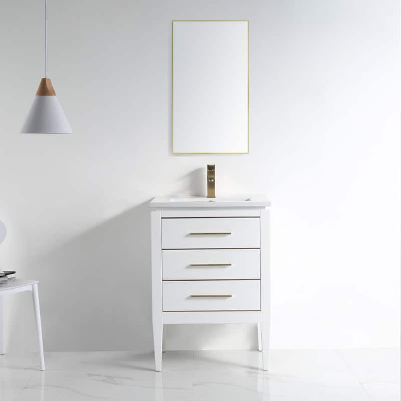 Ayer 24" Single Bathroom Vanity Set - 18D x 24W x 34H