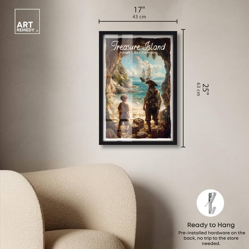 Treasure Island Classic Shadowbox by Art Remedy