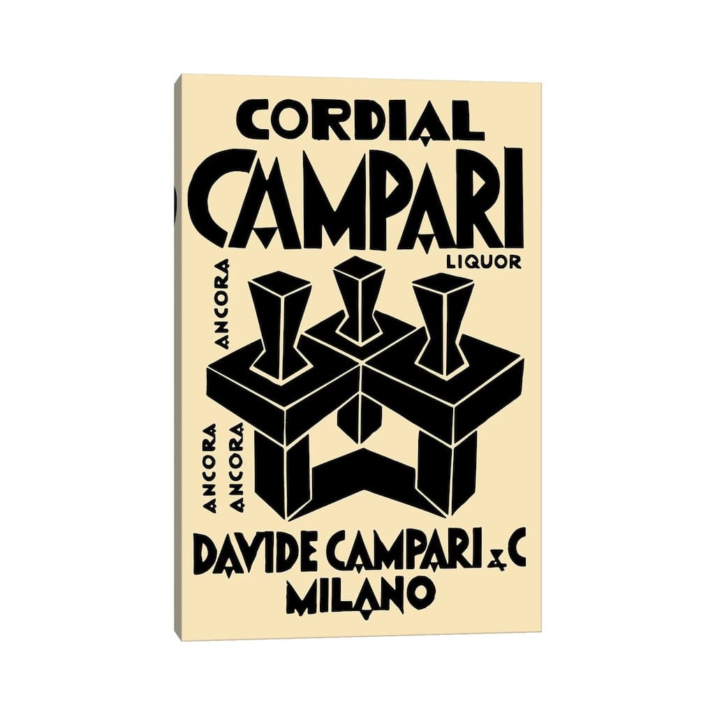 iCanvas "Cordial Campari Liquor" by Vintage Apple Collection Canvas Print
