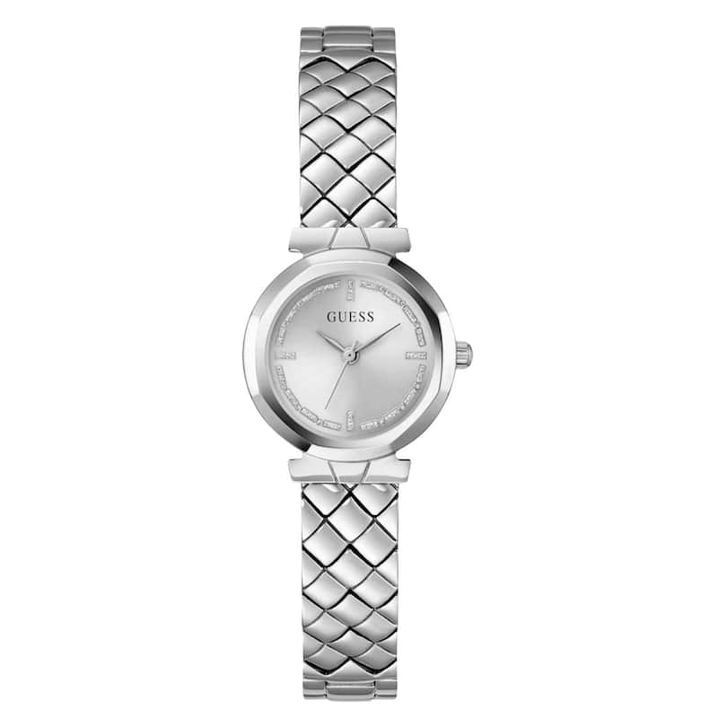 Guess Women's Mini Rumour Silver Dial Watch - GW0839L4 - One Size