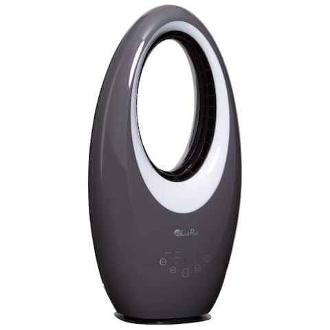 LivePure Bladeless Auto-Duster Fan, Oscillating Fan with Filter
