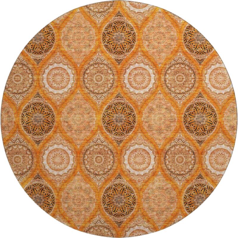 Premium Washable Super Soft Boho Mosaic Mayfield Rug